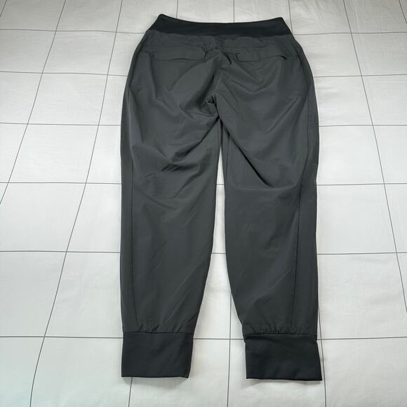 Athleta Pants Womens 4 Petite Gray Lined Soho Jogger Travel Minimalist Tapered - Picture 3 of 11